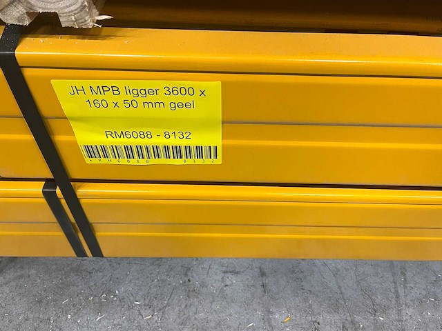 Jungheinrich - mpb - zwaarlast palletstelling 40x320 4000kg per liggerlaag - afbeelding 2 van  8
