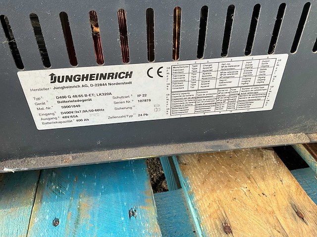 Jungheinrich acculader (6x) - afbeelding 6 van  8