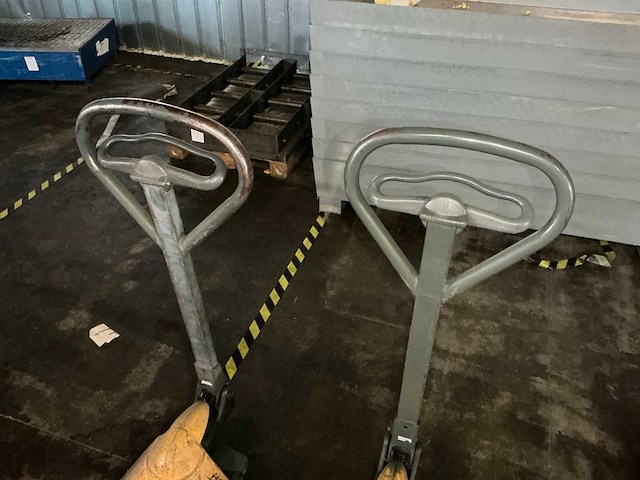 Jungheinrich am22 hand hydraulische palletwagen (2x) - afbeelding 3 van  7