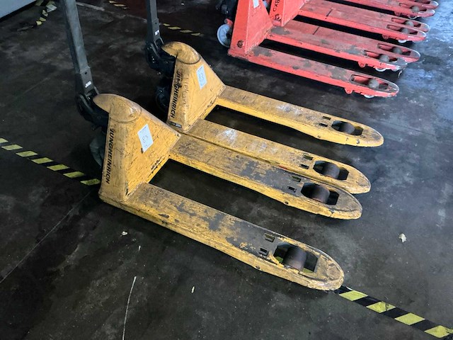 Jungheinrich am22 hand hydraulische palletwagen (2x) - afbeelding 4 van  7