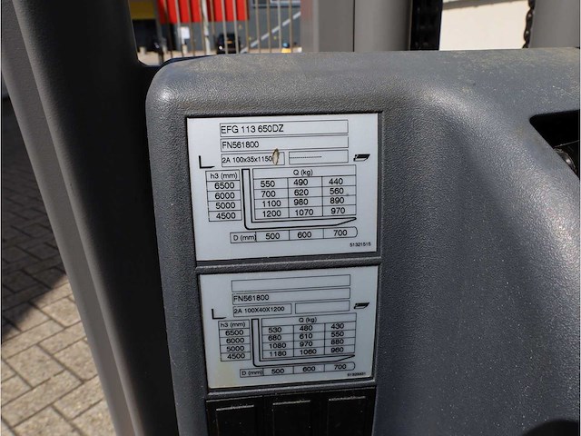 Jungheinrich efg 113 2018 vorkheftruck - afbeelding 5 van  13