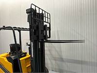 Jungheinrich efg-18 gf - vorkheftruck- triplex - sideshift - freelift - acculader - gekeurd - bluespot - afbeelding 2 van  22