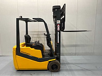 Jungheinrich efg-18 gf - vorkheftruck- triplex - sideshift - freelift - acculader - gekeurd - bluespot - afbeelding 10 van  22