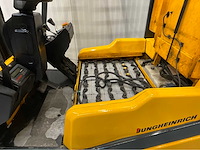 Jungheinrich efg-18 gf - vorkheftruck- triplex - sideshift - freelift - acculader - gekeurd - bluespot - afbeelding 13 van  22