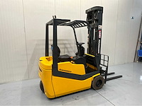 Jungheinrich efg-18 gf - vorkheftruck- triplex - sideshift - freelift - acculader - gekeurd - bluespot - afbeelding 18 van  22