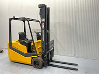 Jungheinrich efg-18 gf - vorkheftruck- triplex - sideshift - freelift - acculader - gekeurd - bluespot - afbeelding 20 van  22