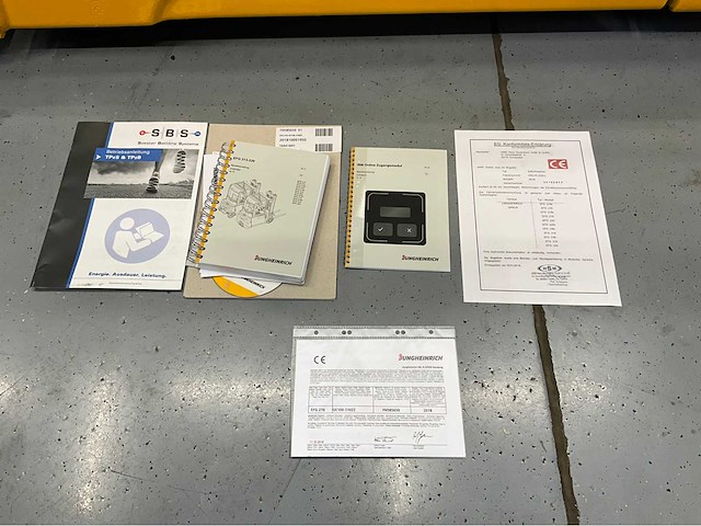 Jungheinrich efg216 - vorkheftruck 2018 - freelift - sideshift - acculader - 4483 uur - accu 2021 - afbeelding 4 van  22