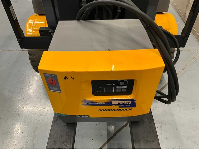 Jungheinrich efg216 - vorkheftruck 2018 - freelift - sideshift - acculader - 4483 uur - accu 2021 - afbeelding 12 van  22