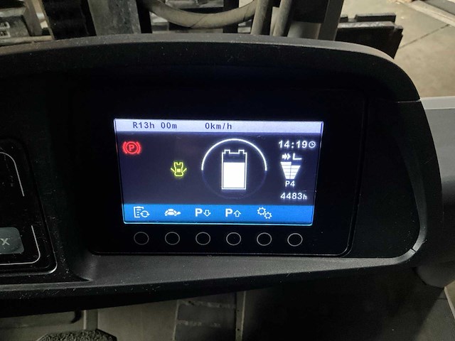 Jungheinrich efg216 - vorkheftruck 2018 - freelift - sideshift - acculader - 4483 uur - accu 2021 - afbeelding 20 van  22