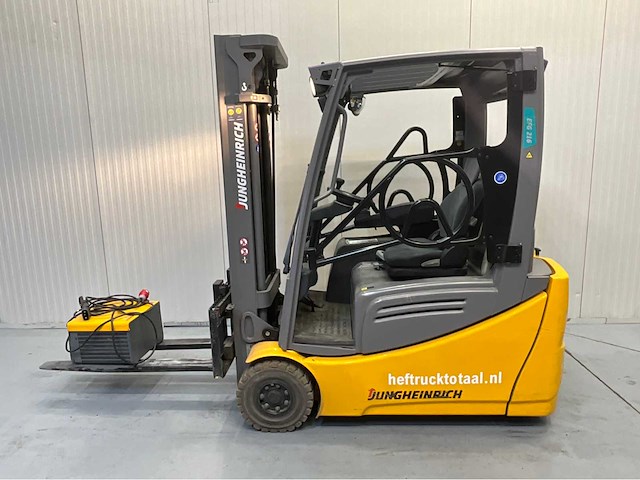 Jungheinrich efg216 vorkheftruck -triplex - freelift - sideshift - acculader - 2020 - afbeelding 3 van  17