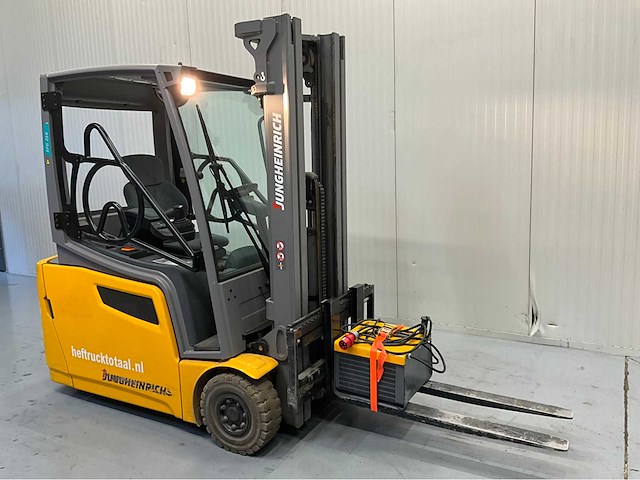 Jungheinrich efg216 vorkheftruck -triplex - freelift - sideshift - acculader - 2020 - afbeelding 15 van  17