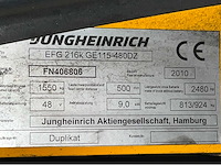Jungheinrich efg216k vorkheftruck - afbeelding 17 van  24