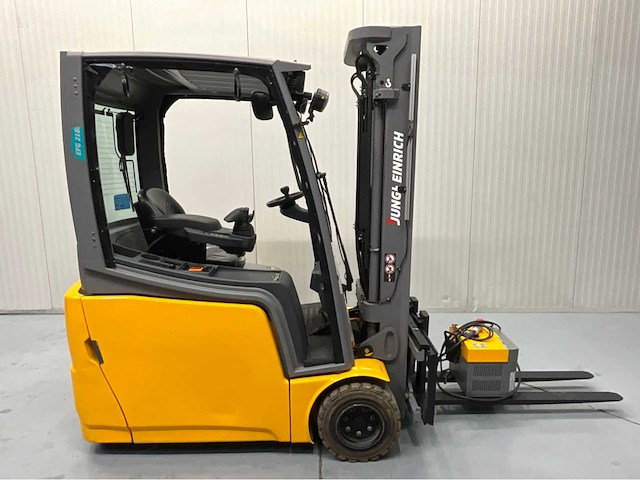 Jungheinrich efg218k - vorkheftruck - freelift - shideshift - 4017 uur - acculader - afbeelding 3 van  23