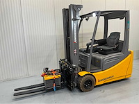 Jungheinrich efg220-li vorkheftruck- triplex - vorkensteller - lithium ion accu - freelift - sideshift - - 2019