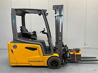 Jungheinrich efg220-li vorkheftruck- triplex - vorkensteller - lithium ion accu - freelift - sideshift - - 2019 - afbeelding 4 van  22