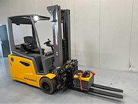 Jungheinrich efg220-li vorkheftruck- triplex - vorkensteller - lithium ion accu - freelift - sideshift - - 2019 - afbeelding 5 van  22