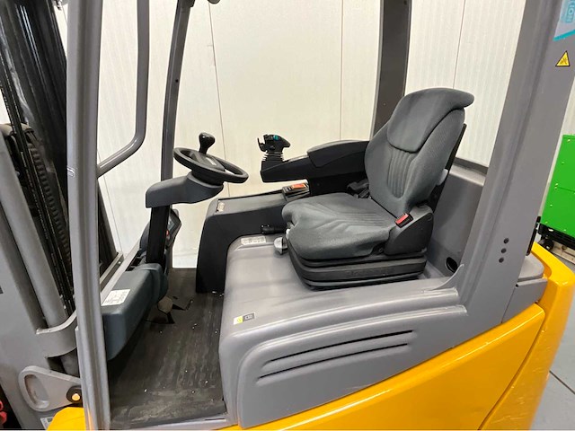 Jungheinrich efg220-li vorkheftruck- triplex - vorkensteller - lithium ion accu - freelift - sideshift - - 2019 - afbeelding 8 van  22