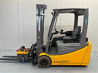 Jungheinrich efg220-li vorkheftruck- triplex - vorkensteller - lithium ion accu - freelift - sideshift - - 2019 - afbeelding 18 van  22