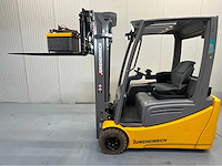 Jungheinrich efg220-li vorkheftruck- triplex - vorkensteller - lithium ion accu - freelift - sideshift - - 2019 - afbeelding 1 van  2