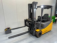 Jungheinrich efg220-li vorkheftruck- triplex - vorkensteller - lithium ion accu - freelift - sideshift - - 2019 - afbeelding 12 van  22