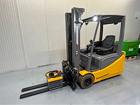 Jungheinrich efg220-li vorkheftruck- triplex - vorkensteller - lithium ion accu - freelift - sideshift - - 2019 - afbeelding 14 van  22