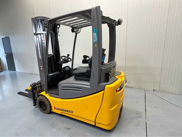 Jungheinrich efg220-li vorkheftruck- triplex - vorkensteller - lithium ion accu - freelift - sideshift - - 2019 - afbeelding 16 van  22