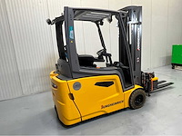 Jungheinrich efg220-li vorkheftruck- triplex - vorkensteller - lithium ion accu - freelift - sideshift - - 2019 - afbeelding 17 van  22