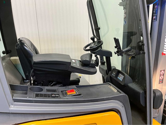 Jungheinrich efg320 vorkheftruck - triplex - freelift - sideshift - 5003 uur - bj 2019 - afbeelding 2 van  15