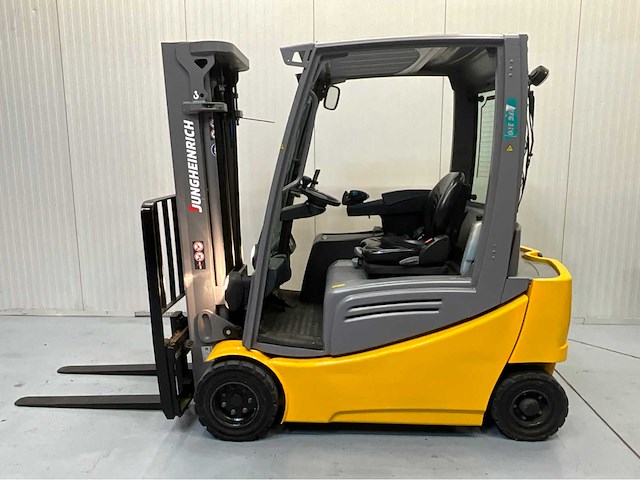 Jungheinrich efg320 vorkheftruck - triplex - freelift - sideshift - 5003 uur - bj 2019 - afbeelding 9 van  15
