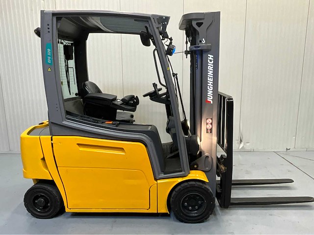 Jungheinrich efg320 vorkheftruck - triplex - freelift - sideshift - 5003 uur - bj 2019 - afbeelding 12 van  15