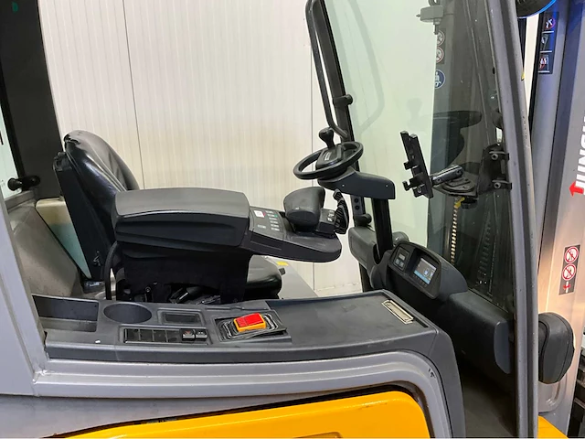 Jungheinrich efg320 vorkheftruck - triplex - freelift - sideshift - 5003 uur - bj 2019 - afbeelding 2 van  15