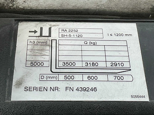 Jungheinrich efg535 vorkheftruck elektrisch - afbeelding 4 van  13