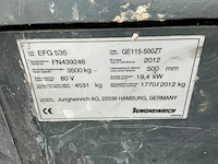 Jungheinrich efg535 vorkheftruck elektrisch - afbeelding 5 van  13