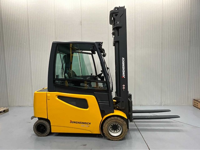 Jungheinrich efgs30 - vorkheftruck 4.6m - sideshift - acculader - 8469 uur - redspot voor en achter - afbeelding 19 van  23