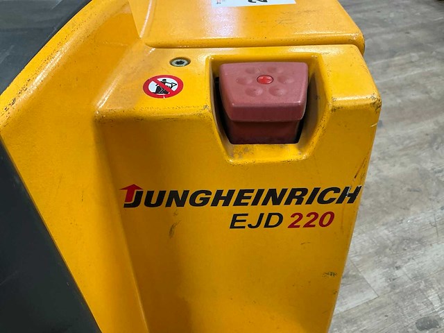 Jungheinrich ejd 220 elektrische palletwagen - afbeelding 10 van  12