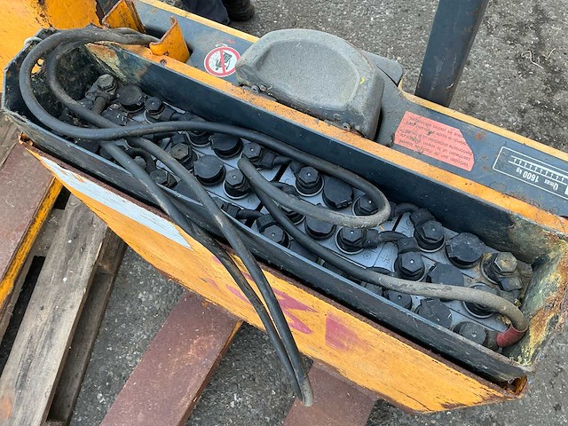 Jungheinrich eje 116 elektrische palletwagen (defect) (2x) - afbeelding 3 van  12