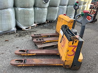 Jungheinrich eje 116 elektrische palletwagen (defect) (2x) - afbeelding 1 van  12
