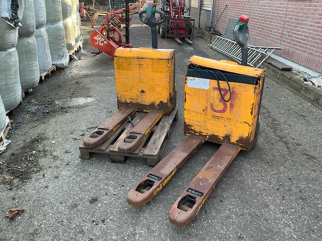 Jungheinrich eje 116 elektrische palletwagen (defect) (2x) - afbeelding 5 van  12