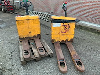 Jungheinrich eje 116 elektrische palletwagen (defect) (2x) - afbeelding 6 van  12