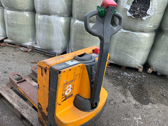 Jungheinrich eje 116 elektrische palletwagen (defect) (2x) - afbeelding 10 van  12