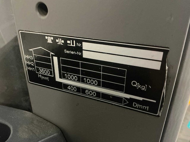 Jungheinrich eks110 meerij stapelaar - afbeelding 10 van  19