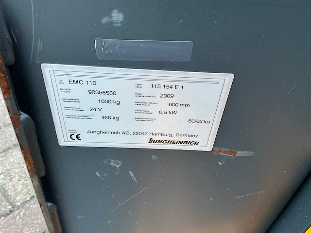 Jungheinrich emc001 stapelaar (3x) - afbeelding 11 van  11