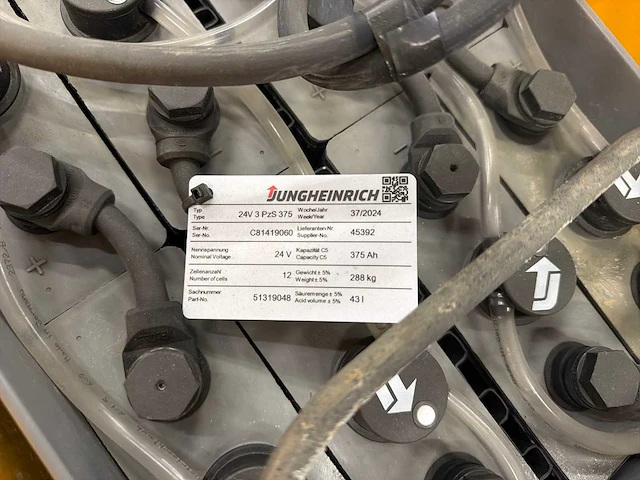 Jungheinrich ere 225 elektrische pallettruck met bestuurdersplatform – 2.500 kg - afbeelding 4 van  11