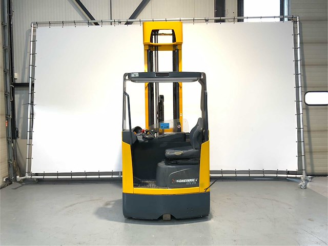 Jungheinrich etv 214 - 7.7m triplex - freelift - sideshift - reach truck - 360 graden functie - afbeelding 5 van  21