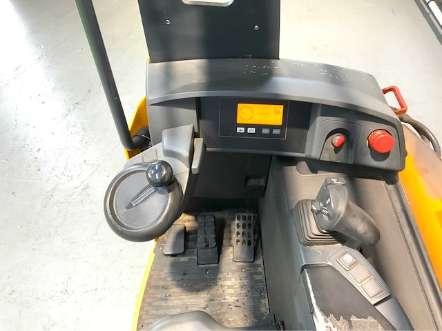 Jungheinrich etv 214 - 7.7m triplex - freelift - sideshift - reach truck - 9533 uur - 360 graden functie - afbeelding 5 van  19
