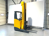 Jungheinrich etv 214 - 7.7m triplex - freelift - sideshift - reach truck - 9533 uur - 360 graden functie - afbeelding 19 van  19