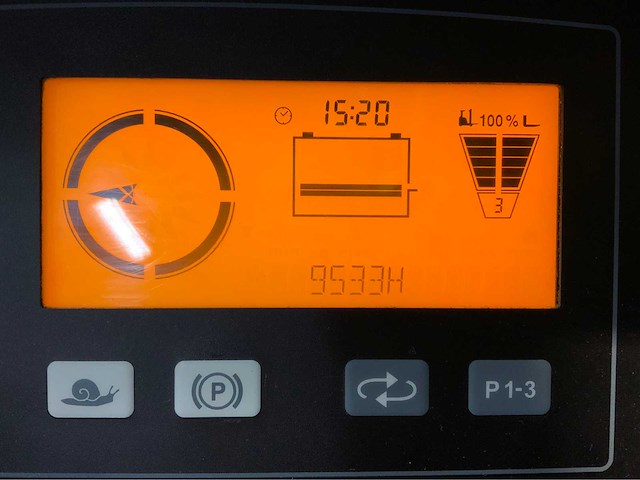 Jungheinrich etv 214 - 7.7m triplex - freelift - sideshift - reach truck - afbeelding 6 van  21