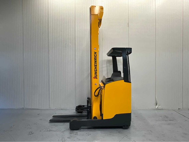 Jungheinrich etv 214 - reachtruck - triplex - freelift - sideshift- 8,7m - afbeelding 10 van  13