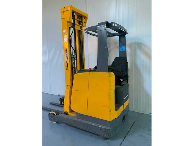 Jungheinrich etv 214 sn reach truck, triplex, side shift, free-lift - afbeelding 2 van  11