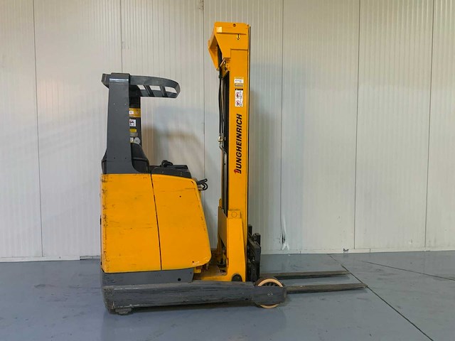 Jungheinrich etv 214 sn reach truck, triplex, side shift, free-lift - afbeelding 5 van  11
